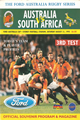 Australia v South Africa 1993 rugby  Programmes